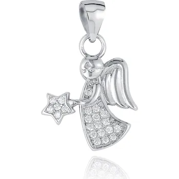 Přívěsek NUBIS® Stříbrný přívěšek andílek - NB-4207