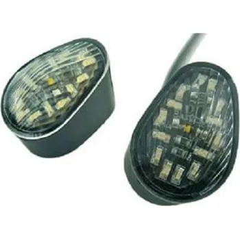 Osvětlení pro motocykl Moto blinkr YAMAHA YZF-R1 (IntegratedLED) 2007 - pravý přední