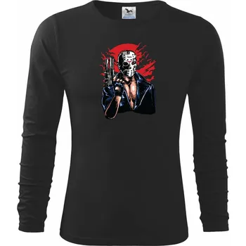 Jason Will Be Back - Triko dětské Long Sleeve - 158 cm/12 let ( Černá )