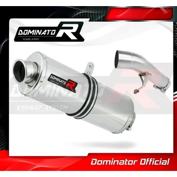 Výfuk pro motocykl Laděný výfuk DOMINATOR SUZUKI GSXF 650 / 1250 07-16 OVÁLNÁ KONCOVKA