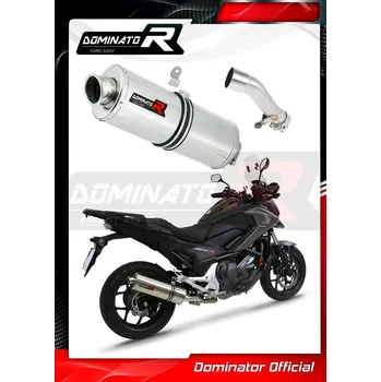 Auto-moto Laděný výfuk DOMINATOR Honda NC 700 750 S/X OVÁLNÁ KONCOVKA