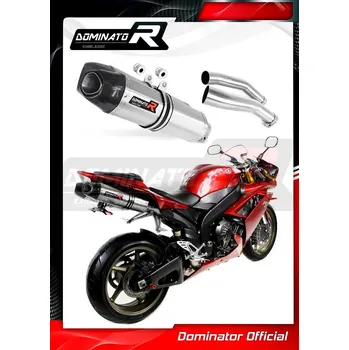 Výfuk pro motocykl Laděný výfuk DOMINATOR YAMAHA YZF R1 RN19 07-08 KONCOVKY HP1