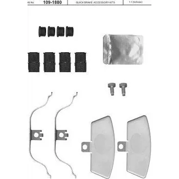 Brzdová destička Sada příslušenství brzdových destiček QUICK BRAKE