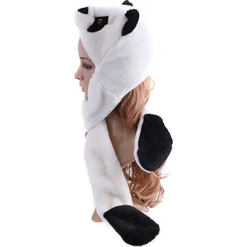 Pokrývka hlavy Plyšová zvířecí čepice animal - Panda Cixi Dongkuo tomtop_auction