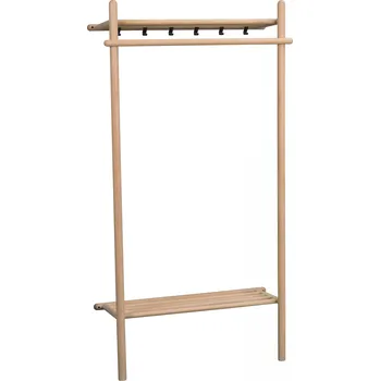 ROWICO Dřevěná hnědá šatní stěna MILFORD oak 119505