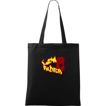 Jezevčík Low Rider - Taška bavlněná - 42 x 38 cm ( Černá )