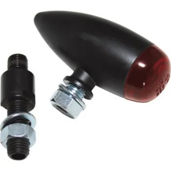 Osvětlení pro motocykl HIGHSIDER LED moto zadní světlo MICRO-BULLET červené