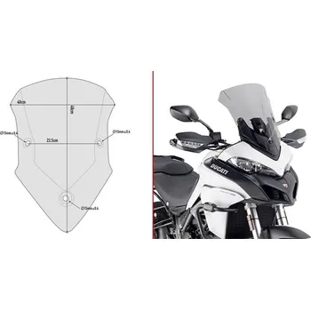 Motodíl GIVI D7406S plexi Ducati Multistrada 1200 2015 - 2018