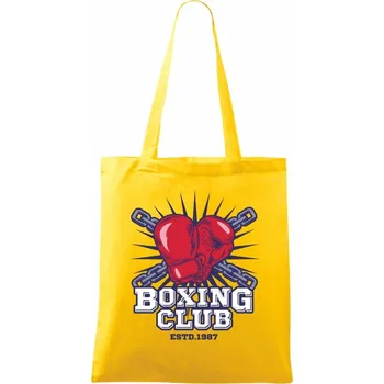 Boxing club chain - Taška bavlněná - 42 x 38 cm ( Žlutá )