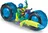 Ep Line Teenage Mutant Ninja Turtles motorka s figurkou, Leonardo