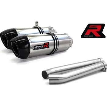 Motodíl Laděný výfuk DOMINATOR SUZUKI DL1000 V-STROM 02-11 KONCOVKY HP1