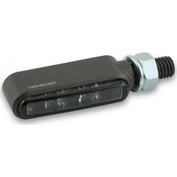 Osvětlení pro motocykl HIGHSIDER LED moto blinkr BRONX titanový