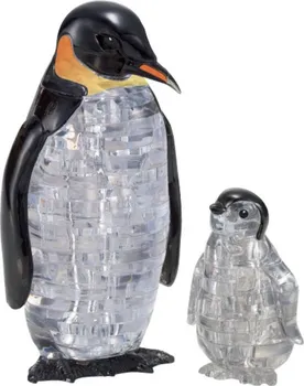 3D puzzle HCM Kinzel 3D Crystal tučňáci 43 dílků