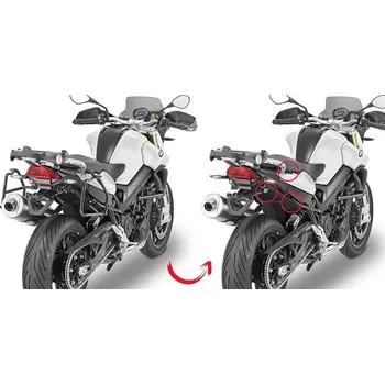 Zavazadlo na motocykl GIVI PLR5118 montážní sada ( nosič ) bočních kufrů BMW F 800 R 2009 - 2014