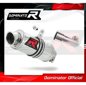 Výfuk pro motocykl LADĚNÝ VÝFUK DOMINATOR CAN AM CAN-AM SPYDER RT RT-S 1330 2014- KULATÁ KONCOVKA KRÁTKÁ GP1