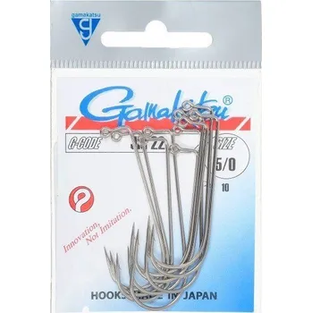 Rybářský háček Háčky GAMAKATSU jig 22 3/0 (GAMAKATSU Jigový háček JIG 22 3/0)