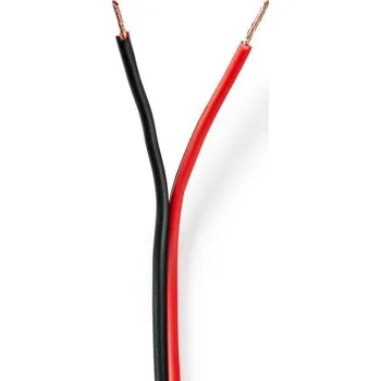 Repro kabel | 2 x 0.75 mm² | Měď CABR0750BK1000 Nedis