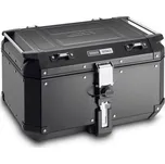 OBKN 58B Černý horní kufr GIVI Trekker Outback hliníkový (Monokey topcase), objem 58 ltr.