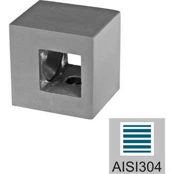 Úchyt výplně AISI304, 12x10/40x40mm