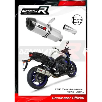 Výfuk pro motocykl Homologovaný Laděný výfuk DOMINATOR YAMAHA FZ8 S/N 2010-2016 KONCOVKA HP1 HOMOLOGACE