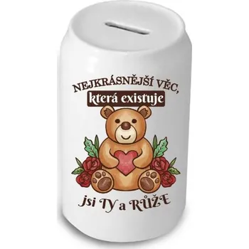 Cestovní nerezový hrnek s potiskem Ty a růže