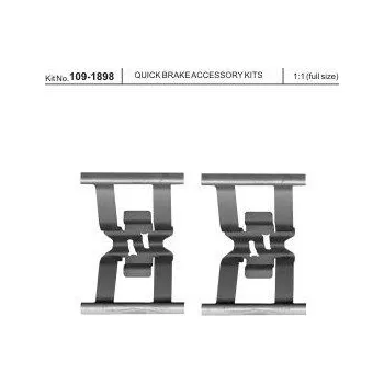 Brzdová destička Sada příslušenství brzdových destiček QUICK BRAKE