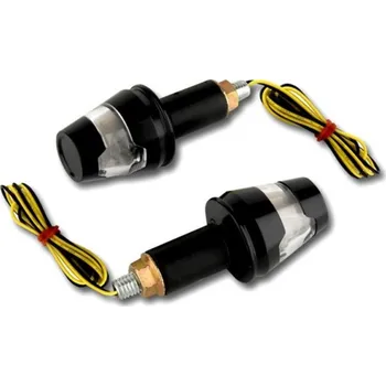 Osvětlení pro motocykl LED moto blinkry Conic Alu černé kouřové