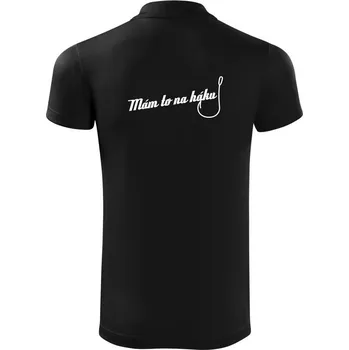 Pánská košile Mám to na háku - Polokošile Victory sportovní (dresovina) - S ( Černá )