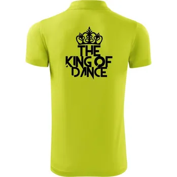 Pánská košile King of Dance - Polokošile Victory sportovní (dresovina) - 2XL ( Limetková )
