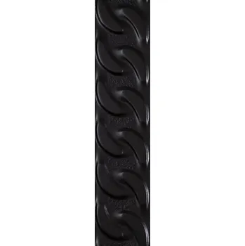 Fashion Spirit black listwa struktura - obkládačka listela 9x39,8 černá 161097