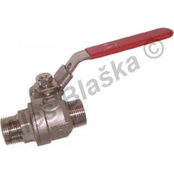 Ventil SFERACO - Francie | Kulový kohout (ventil) nerezový s vnějšími závity NEREZ - INOX - 1/2" N709