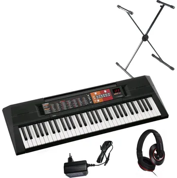 Keyboard Recenze Yamaha PSR F51 set se stojanem a sluchátky