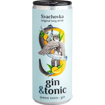 Míchaný nápoj Svach Svachovka Gin & Tonic 0,25 l