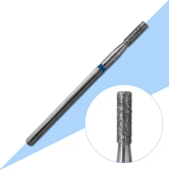 Bruska na nehty ENII NAILS Diamantová fréza válec 2 mm - střední hrubost