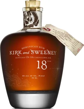 Rum Kirk and Sweeney 18y 40 % 0,7 l