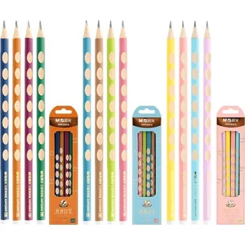 Grafitová tužka M & G Tužka grafitová M&G trojhranná HB Ergo - balení 12 ks mix