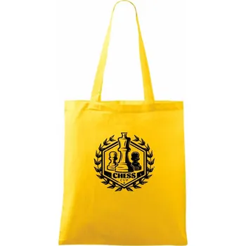 Chess cup - pohár - Taška bavlněná - 42 x 38 cm ( Žlutá )