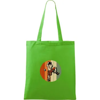 Horolezec barevný - Taška bavlněná - 42 x 38 cm ( Apple Green )