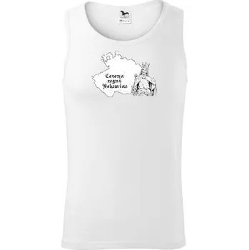 Pánské termoprádlo Corona Regni Bohemiae - Tílko pánské Core - S ( Bílá )