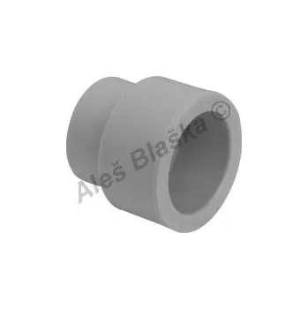 Fitinka PPR nátrubek redukovaný F/F (hrdlo redukované, mufna) tvarovka plastová navařovací - 40x20 PPR6211