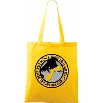 Dog ynwa - Taška bavlněná - 42 x 38 cm ( Žlutá )
