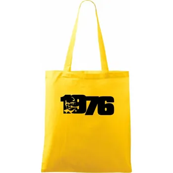 Nákupní taška Husákovo dítě - 1976 - Taška bavlněná - 42 x 38 cm ( Žlutá )