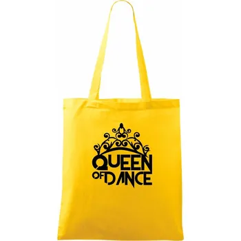 Queen of Dance - Taška bavlněná - 42 x 38 cm ( Žlutá )