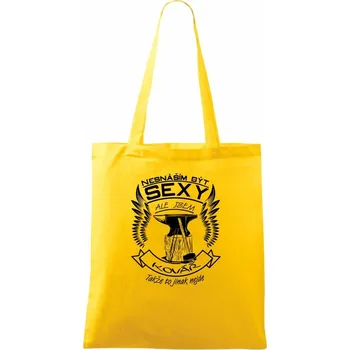 Nesnáším být sexy - kovář - Taška bavlněná - 42 x 38 cm ( Žlutá )