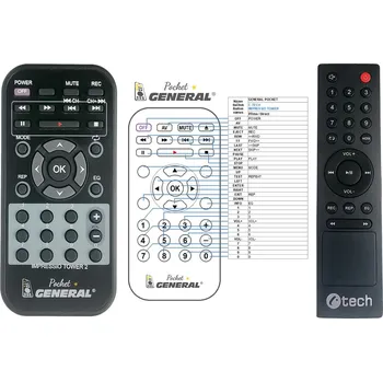 Dálkový ovladač C-TECH Impressio Tower 2 - dálkový ovladač duplikát