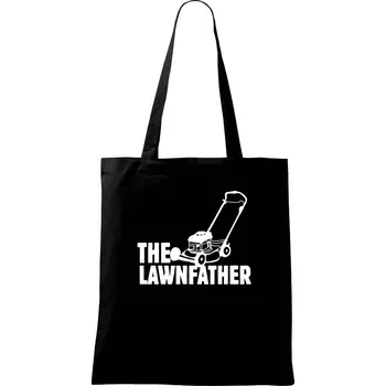 Nákupní taška The Lawnfather - Taška bavlněná - 42 x 38 cm ( Černá )