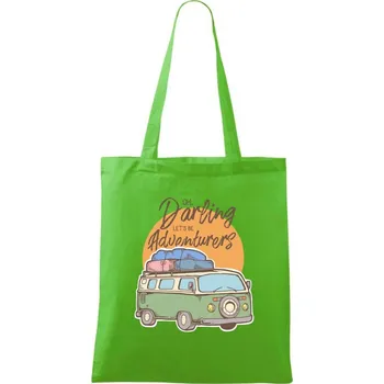 Be Adventurers - Taška bavlněná - 42 x 38 cm ( Apple Green )