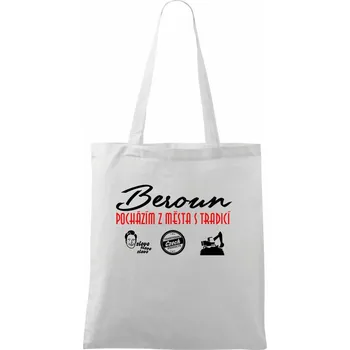 Beroun město s tradicí - Taška bavlněná - 42 x 38 cm ( Bílá )