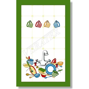 Utěrka 40x70cm hrníčky 100% Bavlna (1ks)