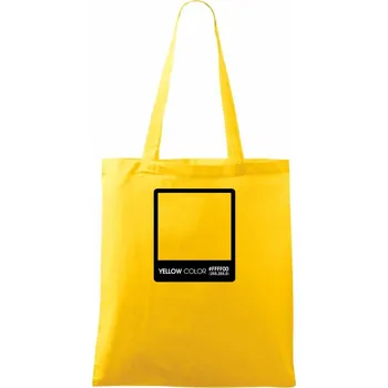 RGB yellow - Taška bavlněná - 42 x 38 cm ( Žlutá )